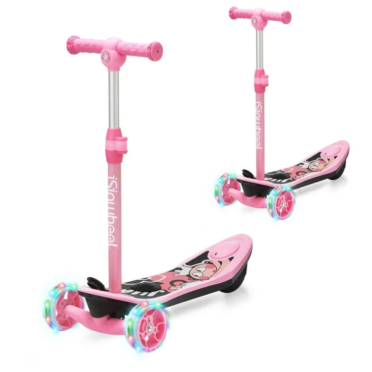 3-Wheel Mini 2in1 Kids Electric Scooter Height Adjustable Lean to Steer Kick Scooter for 3-12 Boys Girls - Image 18