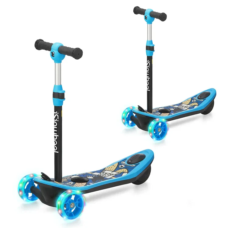 3-Wheel Mini 2in1 Kids Electric Scooter Height Adjustable Lean to Steer Kick Scooter for 3-12 Boys Girls - Image 19