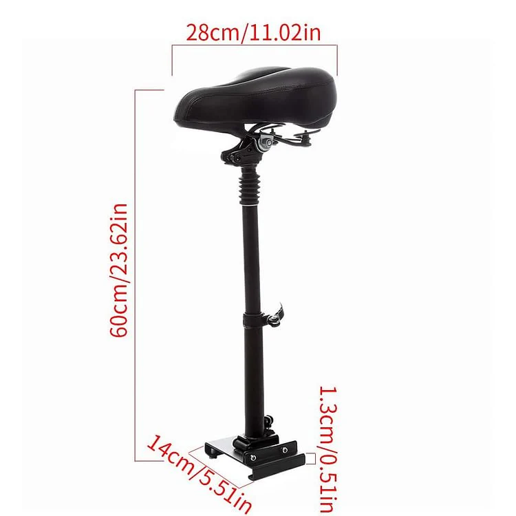 Adjustable Electric Scooter Seat Saddle for i8/i9 - Image 6