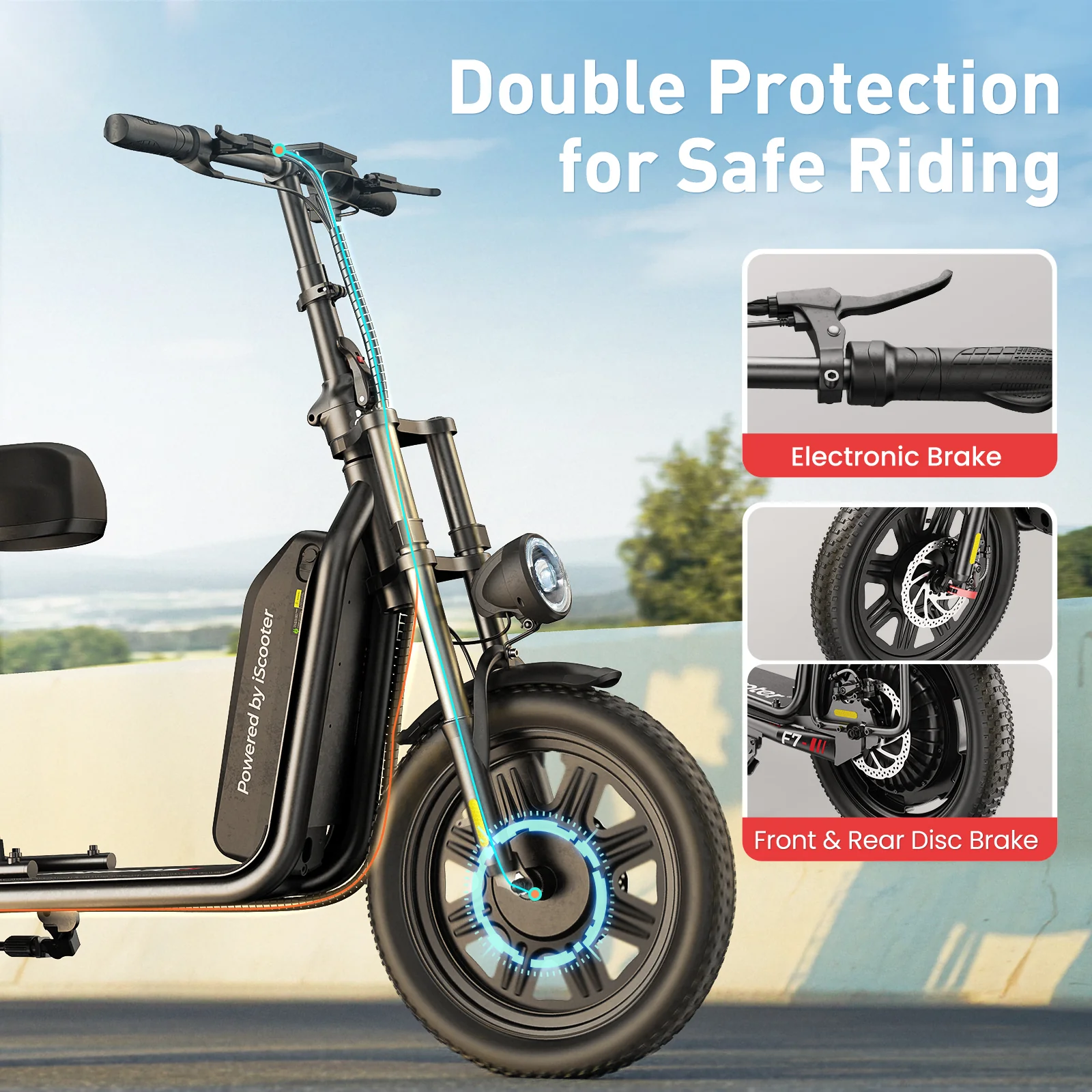 F7 Electric Scooter - Image 7