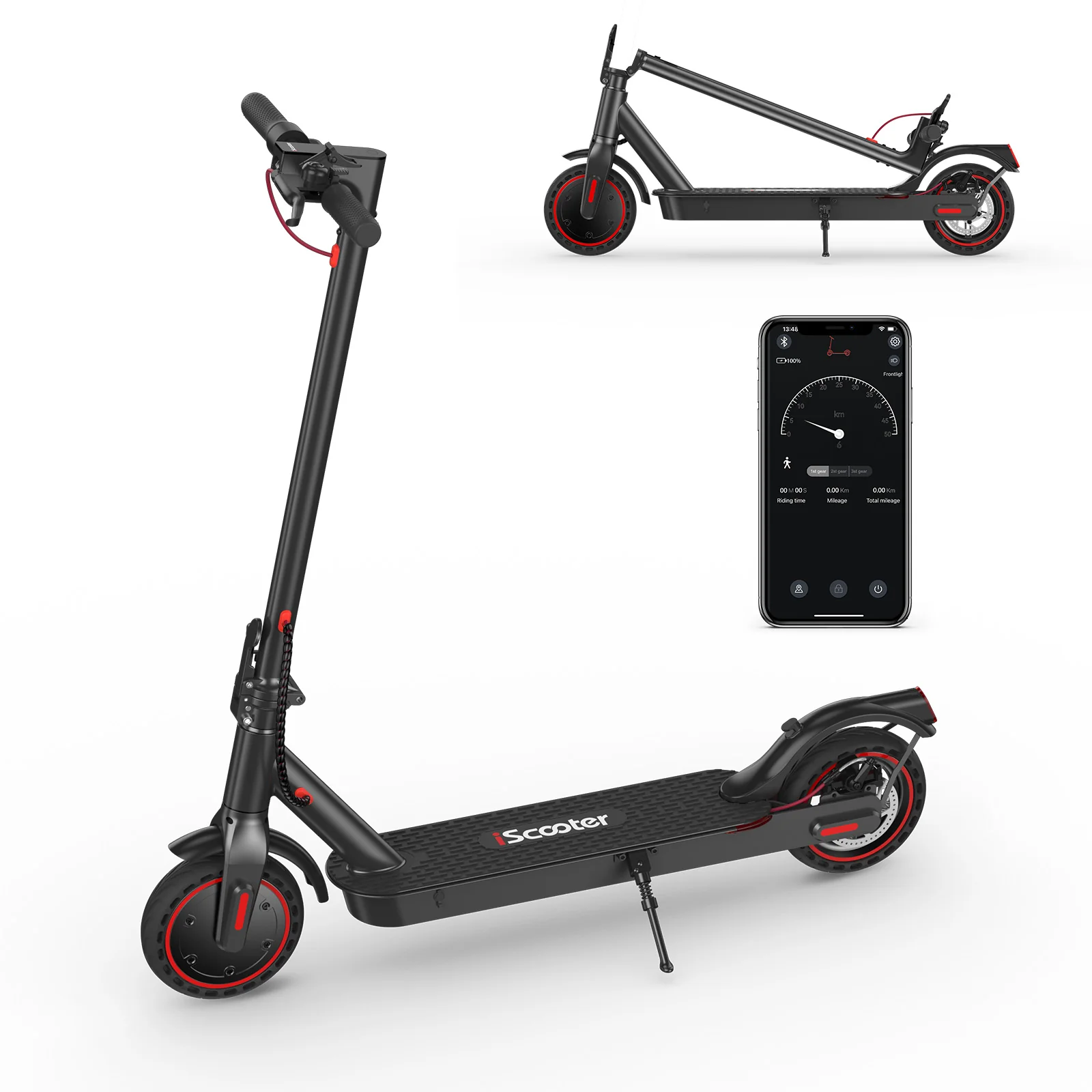 iScooter® i9 Foldable Commuting Electric Scooter - Image 12