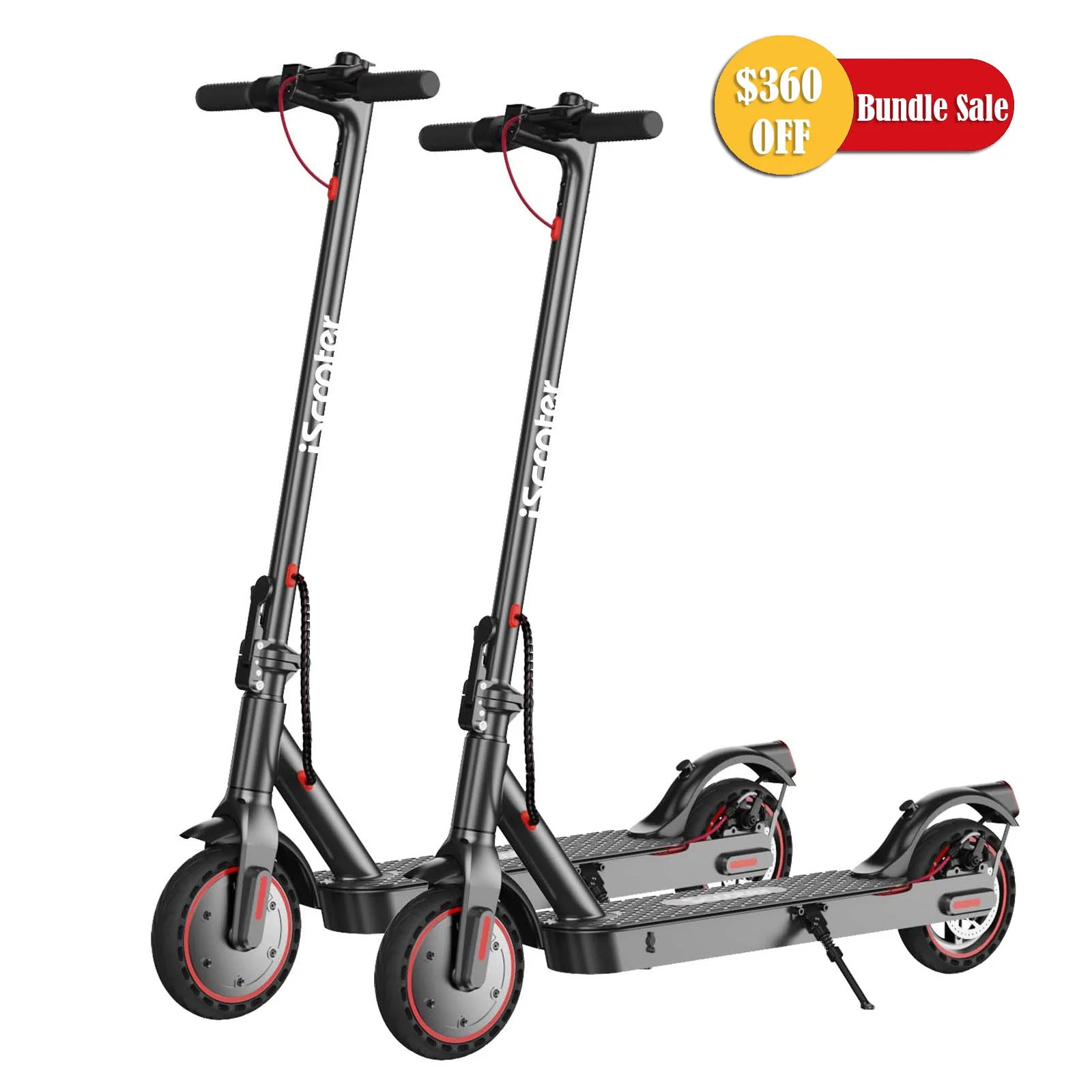 i9 Foldable Electric Scooter - Image 3