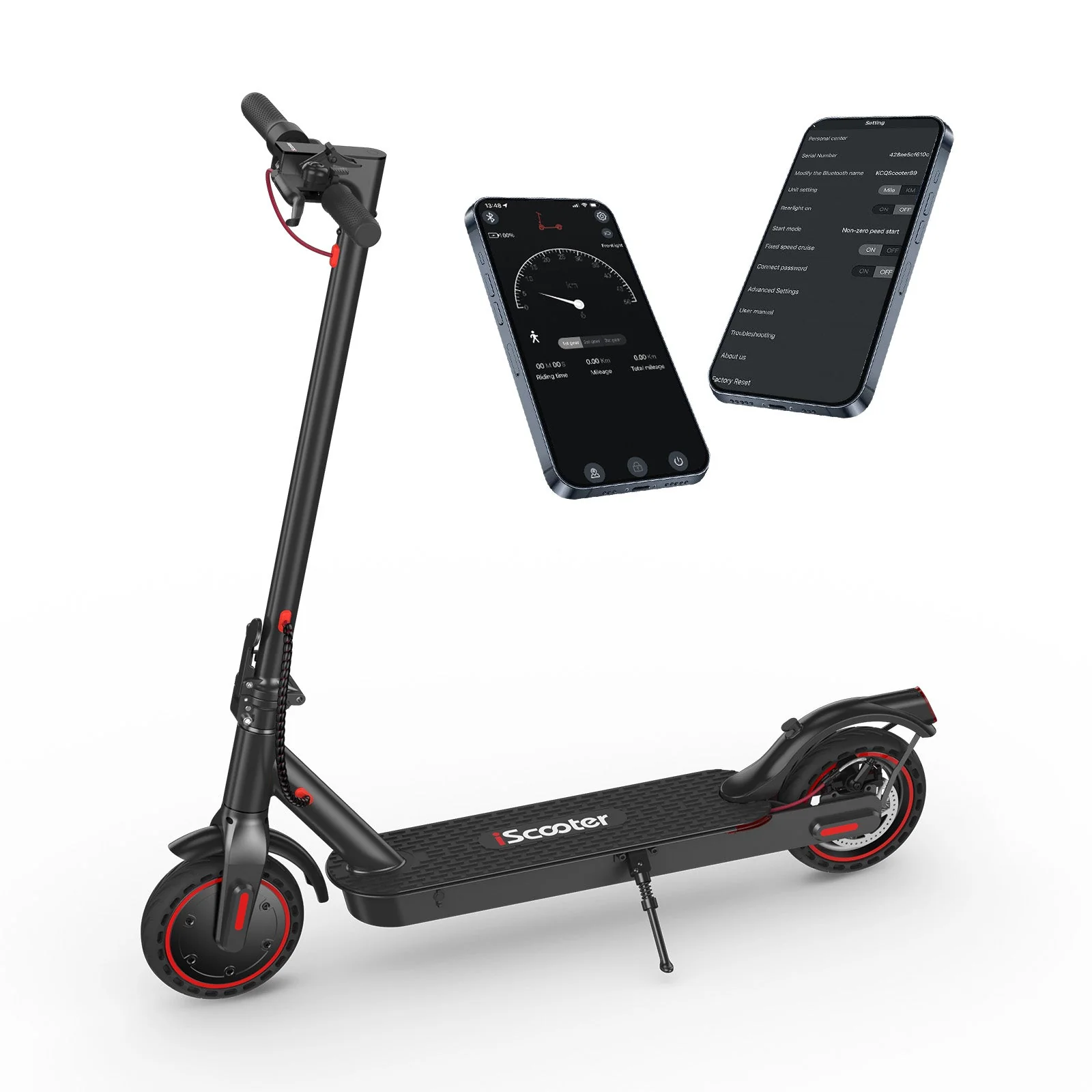 i9 Foldable Electric Scooter - Image 9