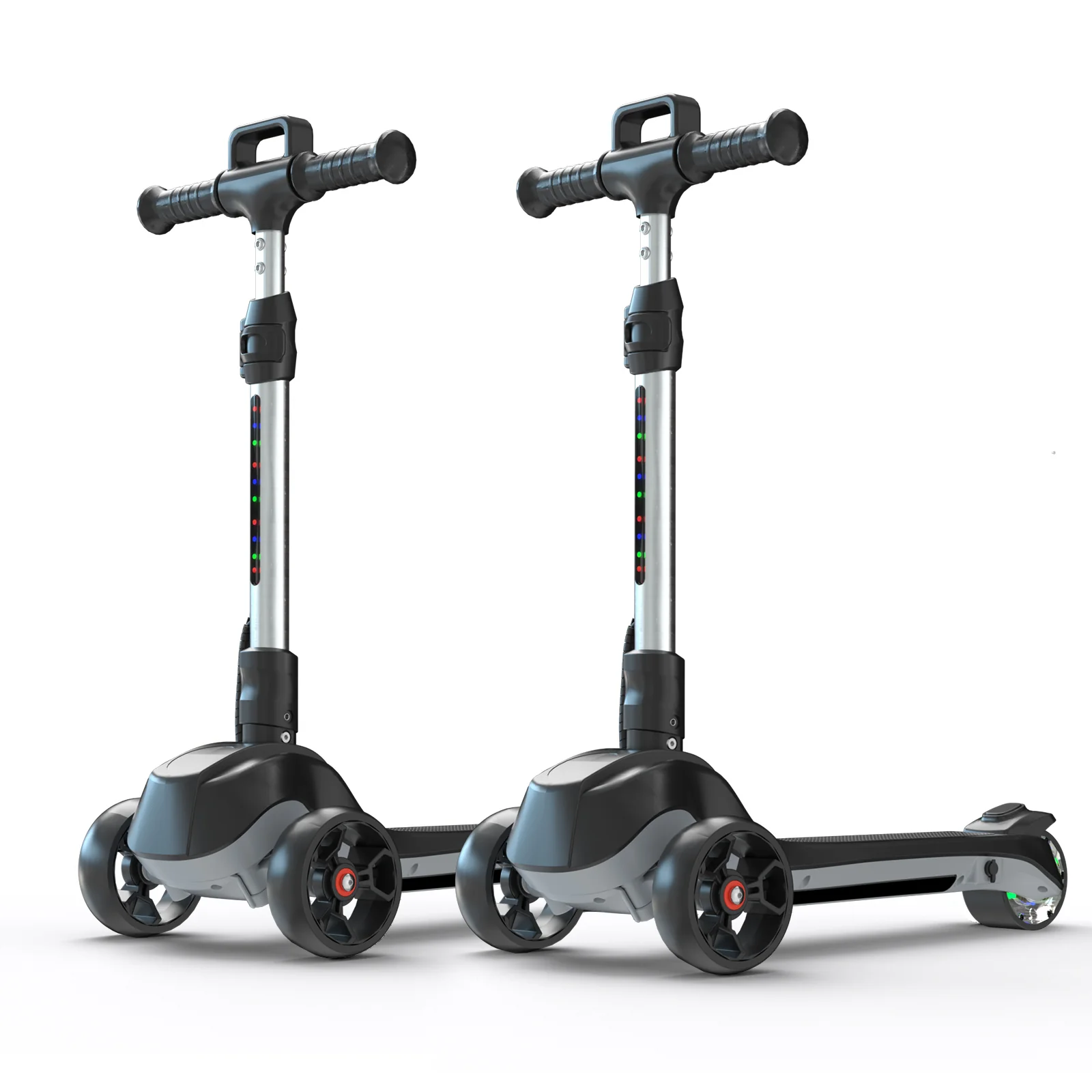 iScooter iK2/B1/B2 3-Wheel Electric Scooter with Colorful Flashing Wheel - Image 20