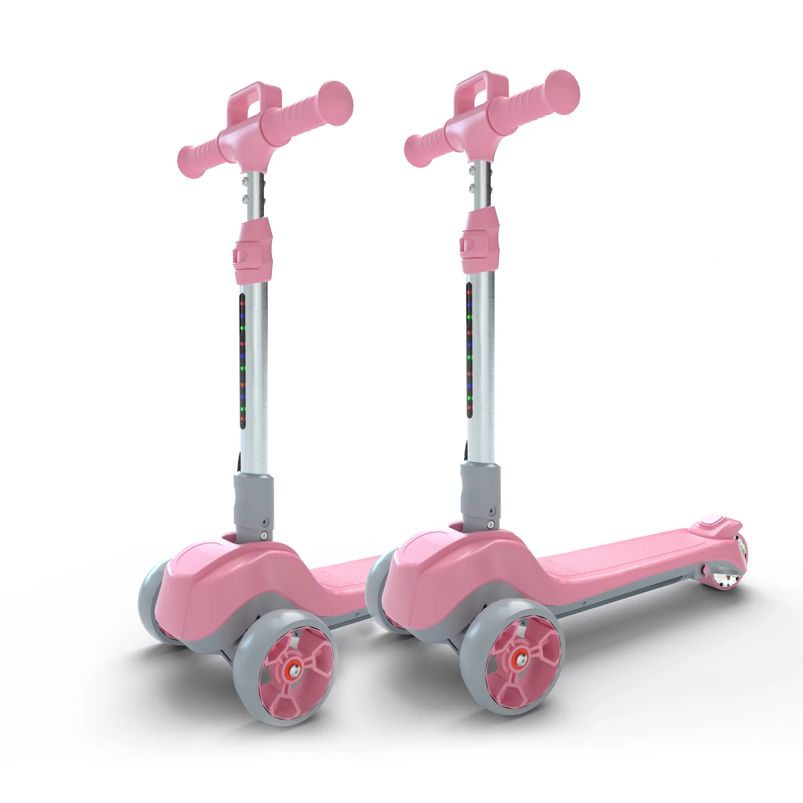 iScooter iK2/B1/B2 3-Wheel Electric Scooter with Colorful Flashing Wheel - Image 22