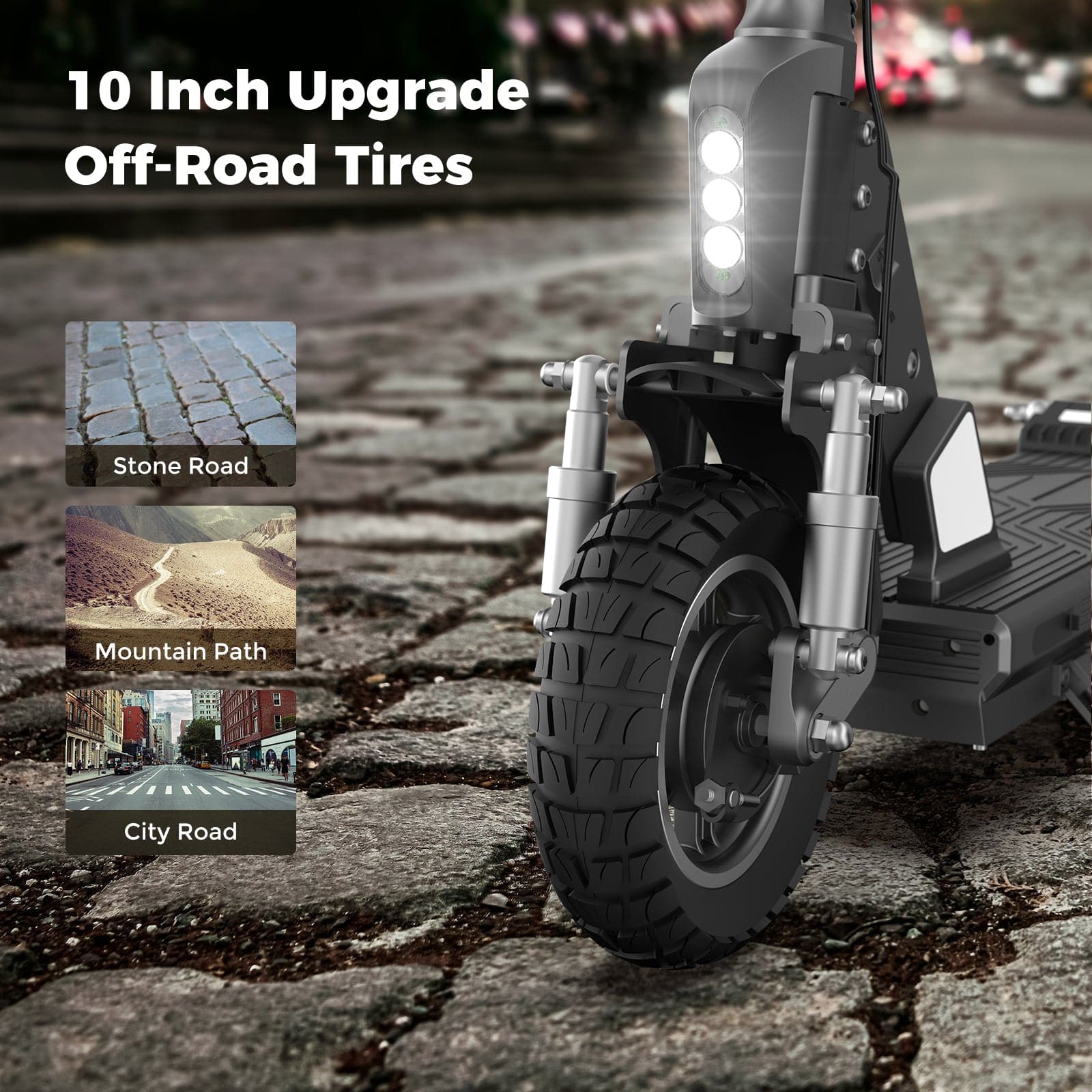 iScooter® X1S Electric Scooter Off Road,800W,With Seat - Image 4