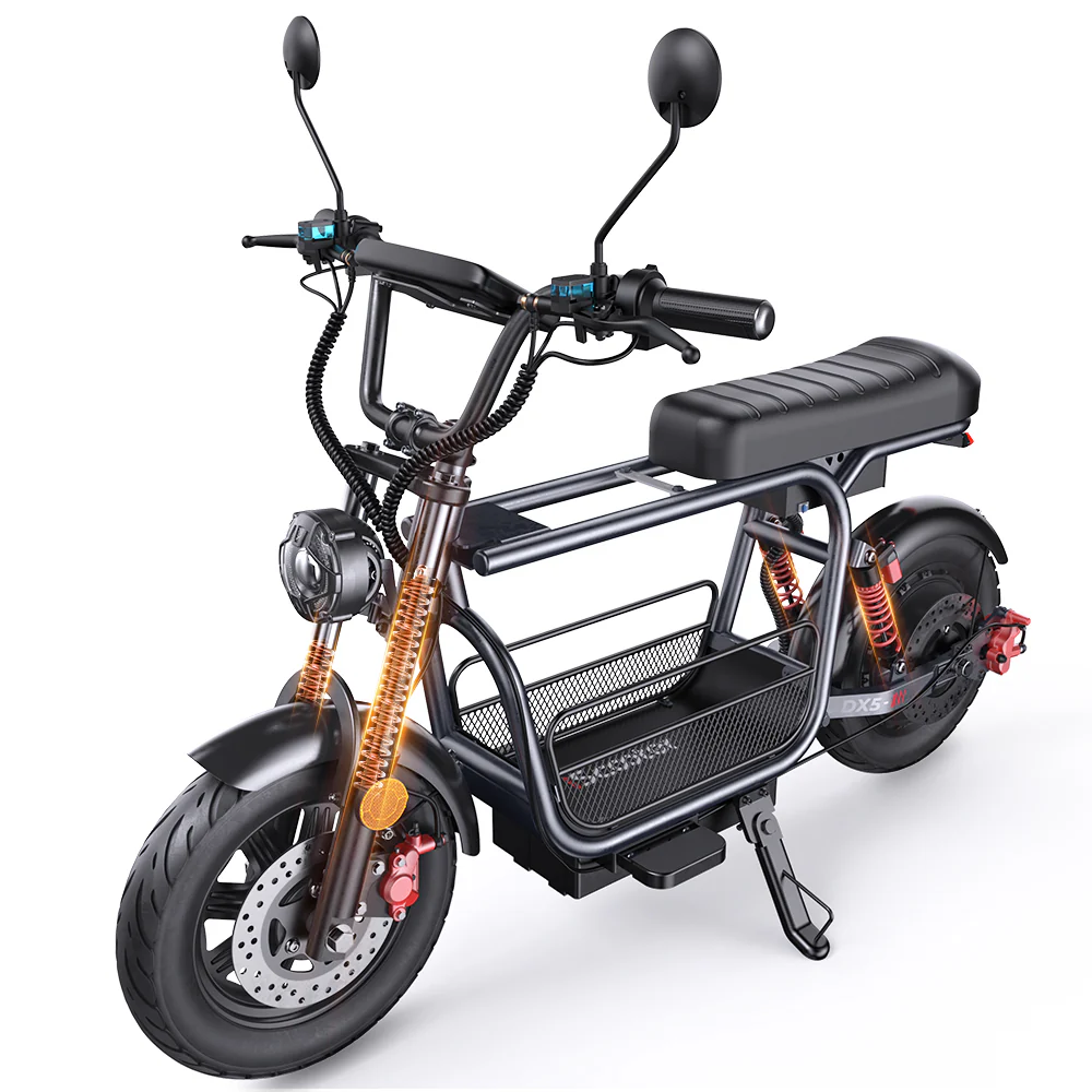 iScooter DX5 Electric Scooter with Seat - Image 14