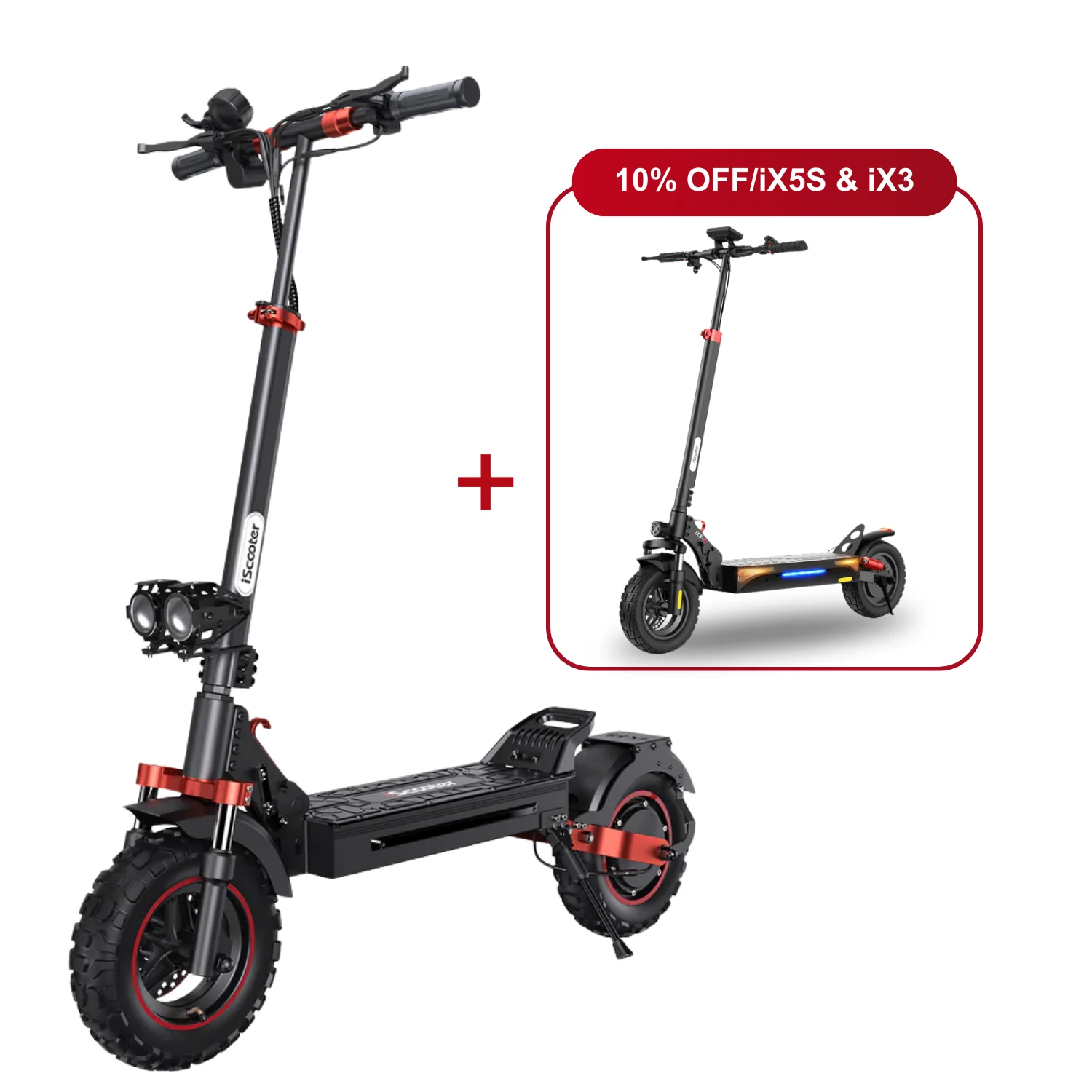 10% Off Combo Sale - iScooter Any 2 Electric Scooter Best Deals - Image 48