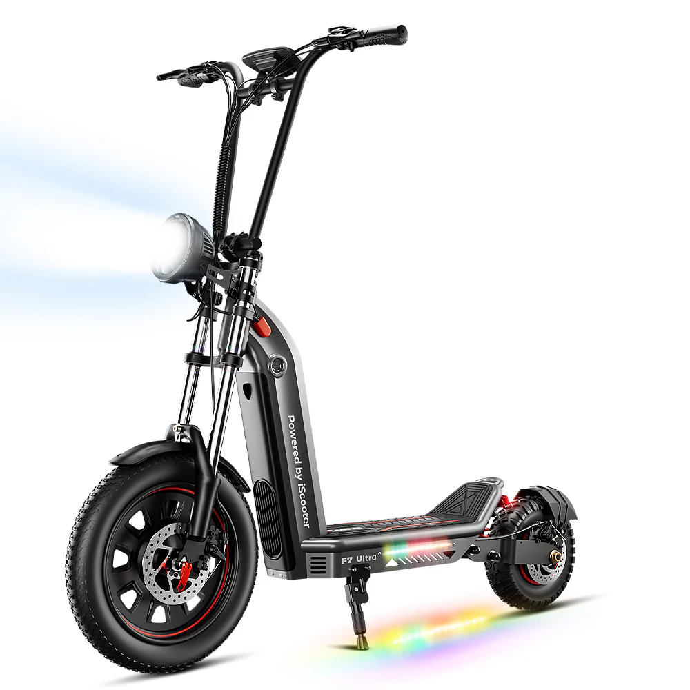 iScooter F7Ultra All-Terrain Electric Scooter with Detachable Battery - Image 10