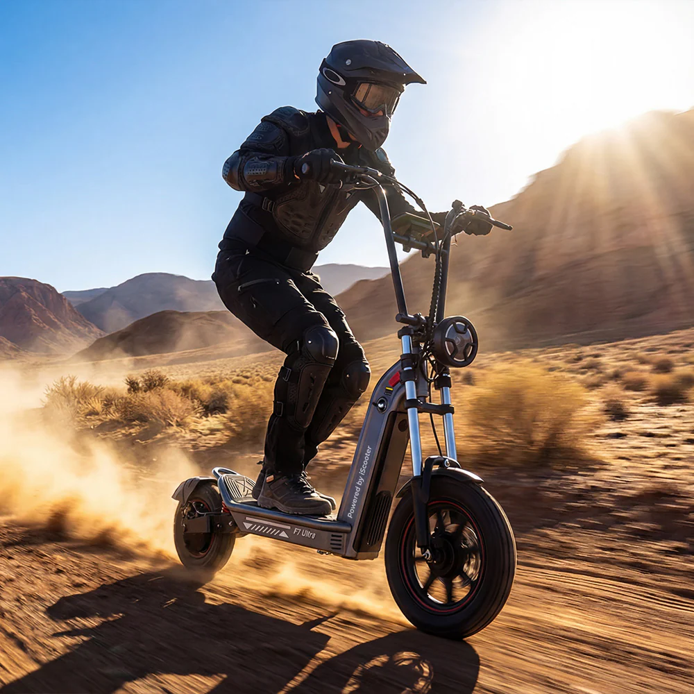 iScooter F7Ultra All-Terrain Electric Scooter with Detachable Battery - Image 4