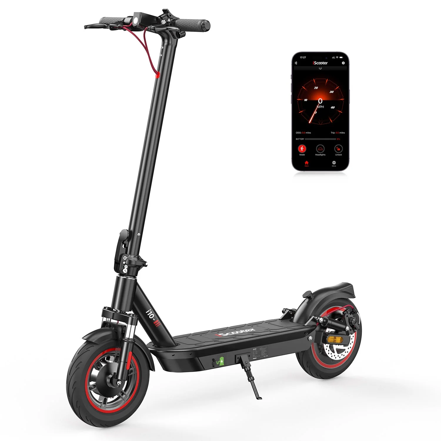 iScooter i10 Commuter 650W Electric Scooter - Image 8