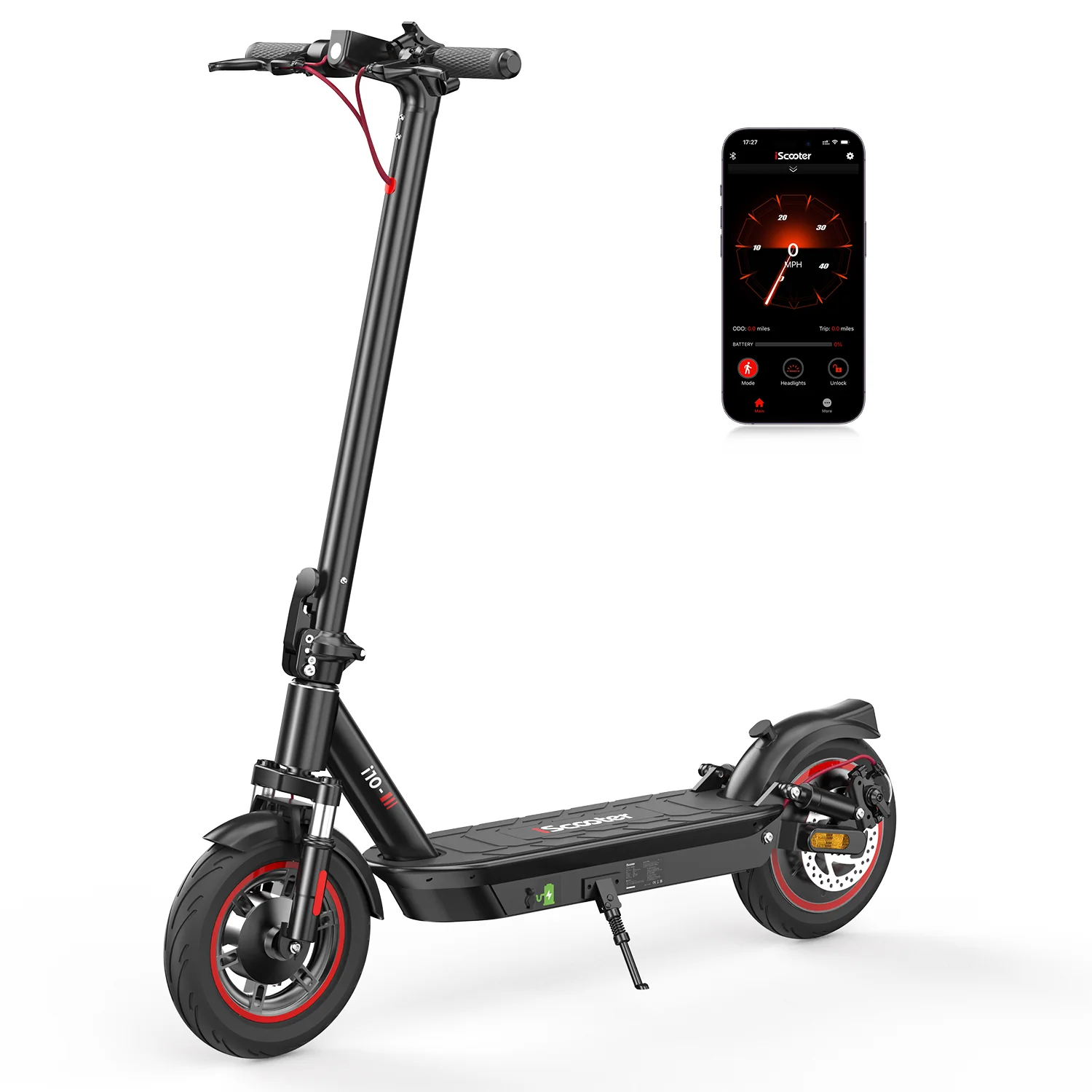 iScooter i10 Series City Commuter Electric Scooter - Image 8