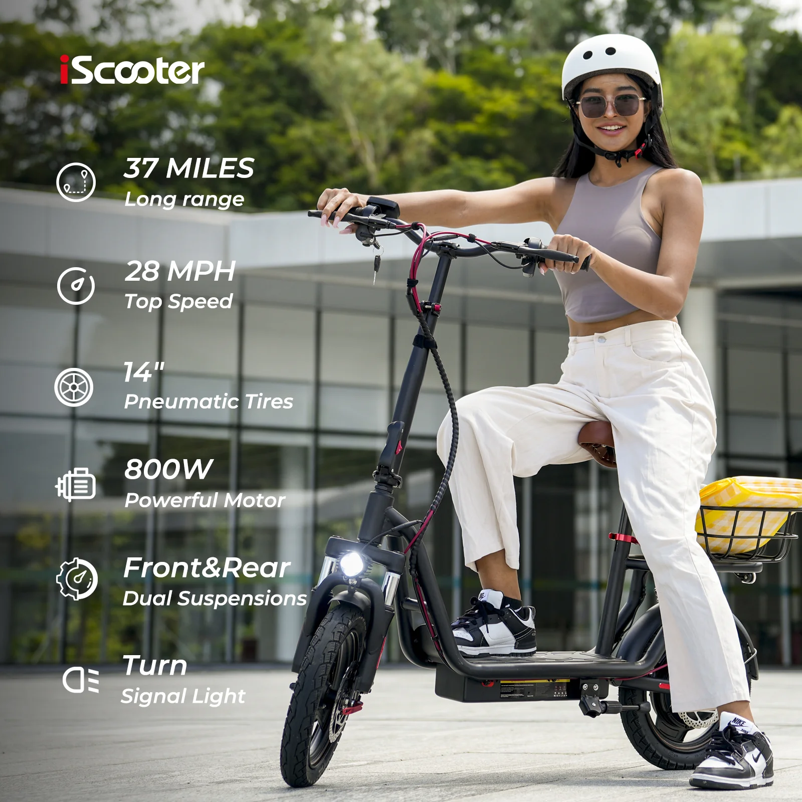 i14 800W Electric Scooter - Image 3