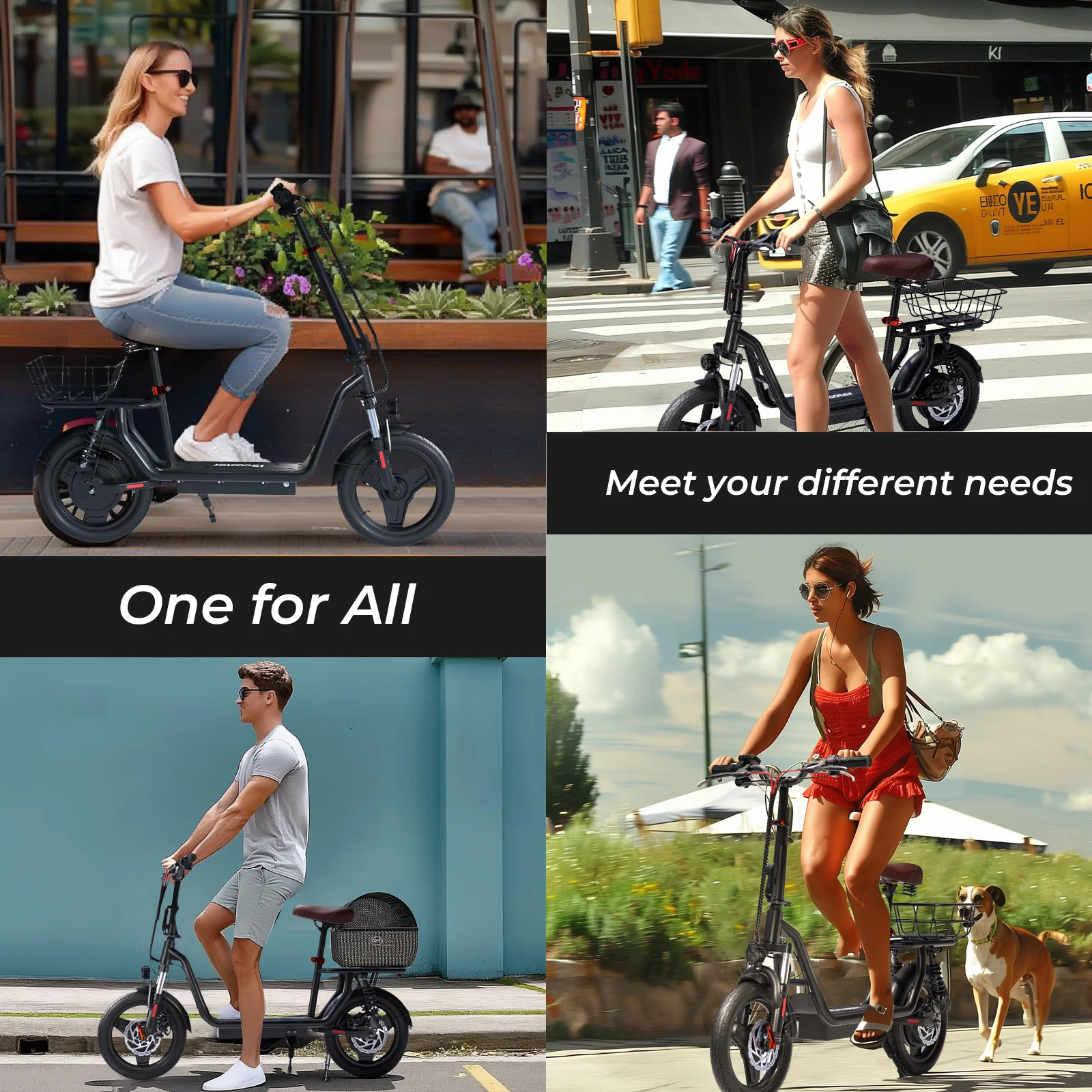 i14 800W Electric Scooter - Image 4