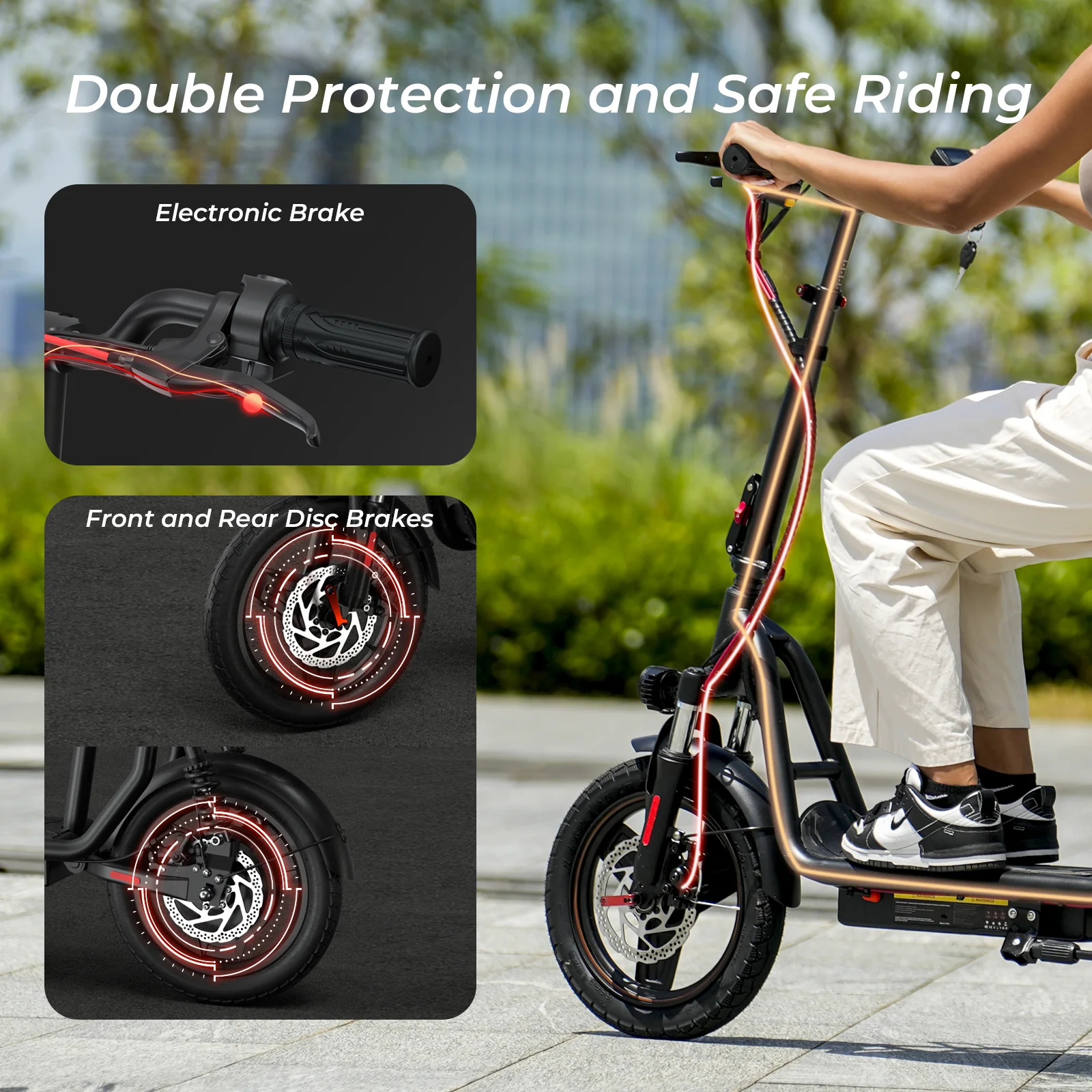 i14 800W Electric Scooter - Image 7