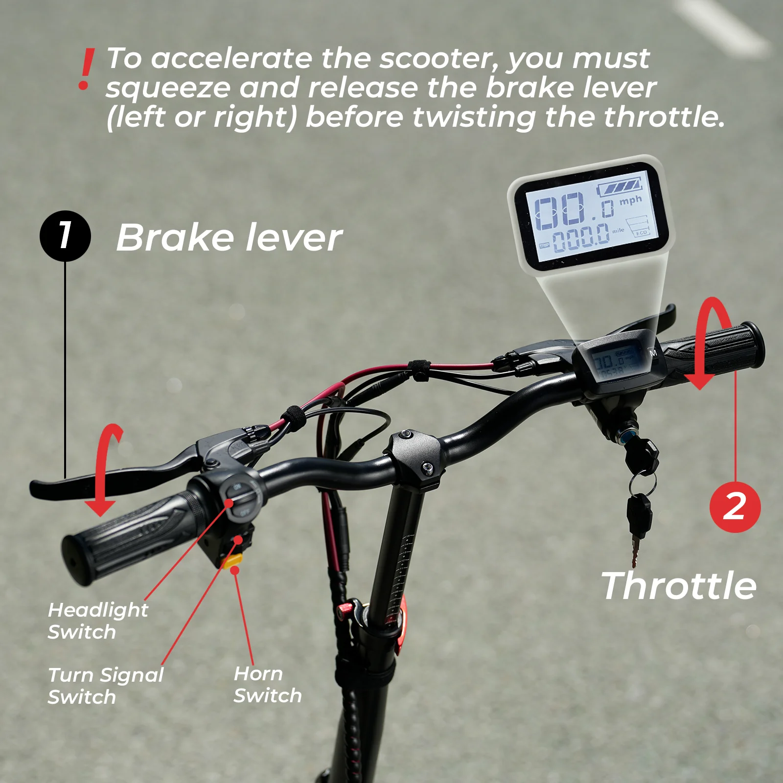 i14 800W Electric Scooter - Image 8