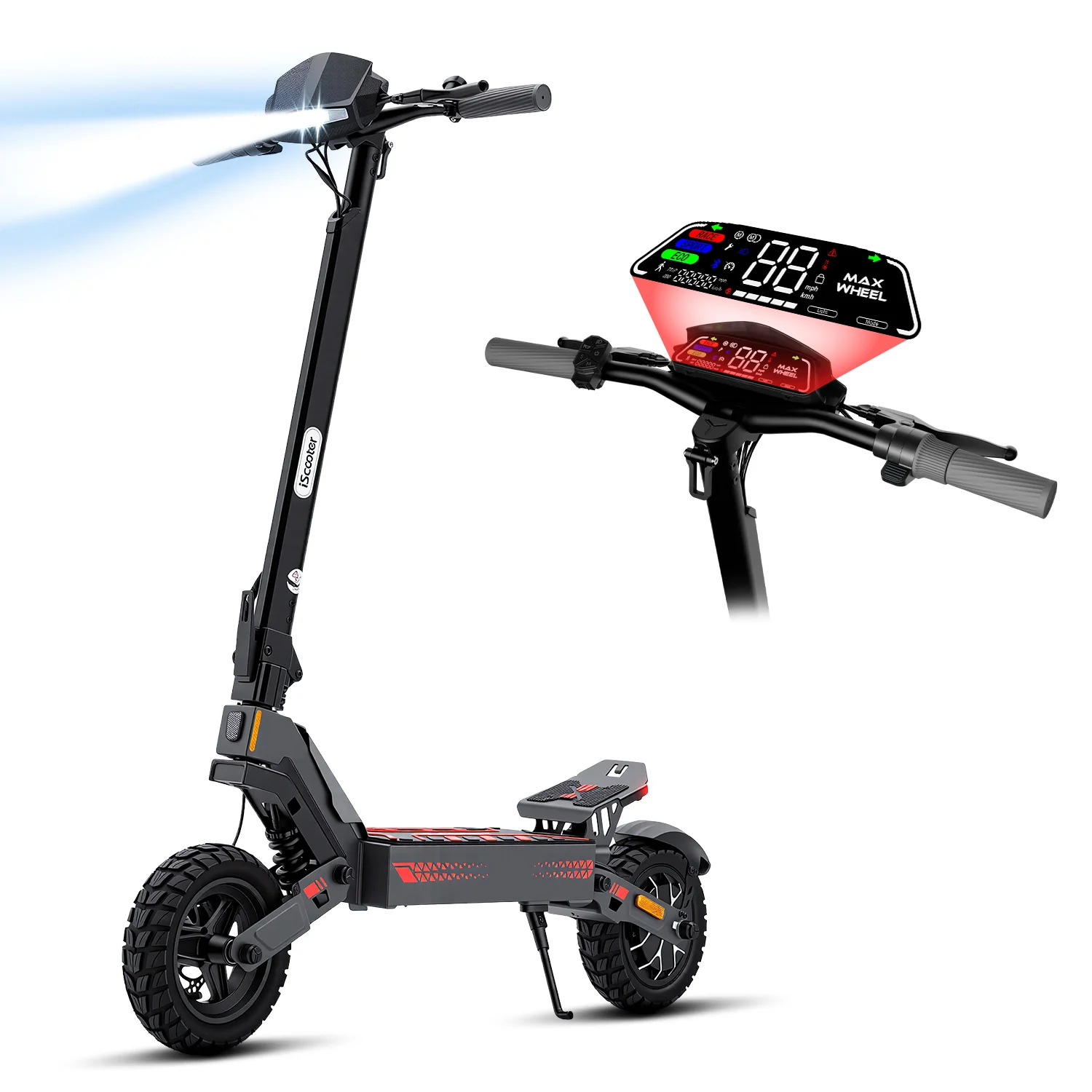 iScooter iF1 Electric Scooter 1200W Motor for Adults - Image 20