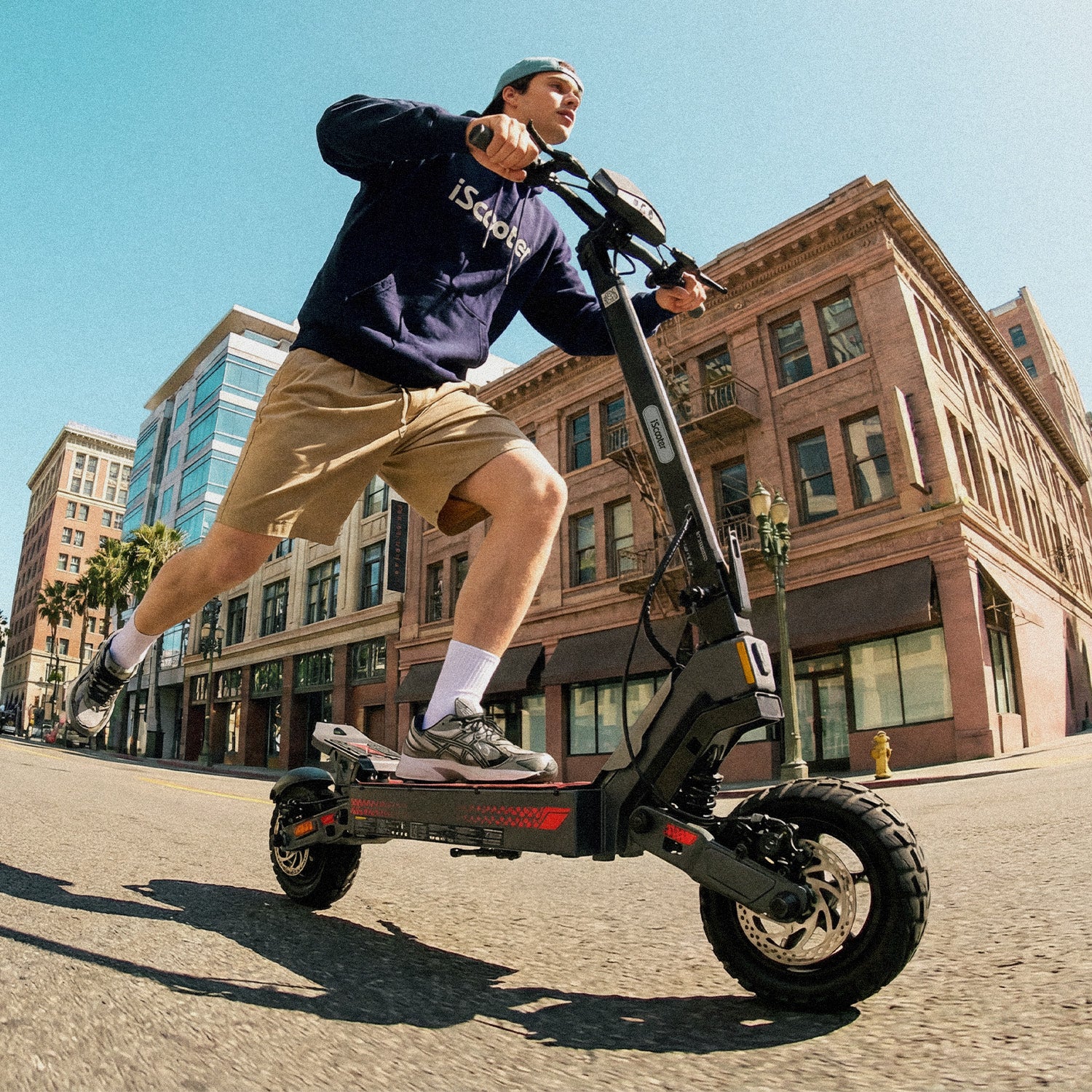 iScooter iF1 Electric Scooter 1200W Motor for Adults - Image 4