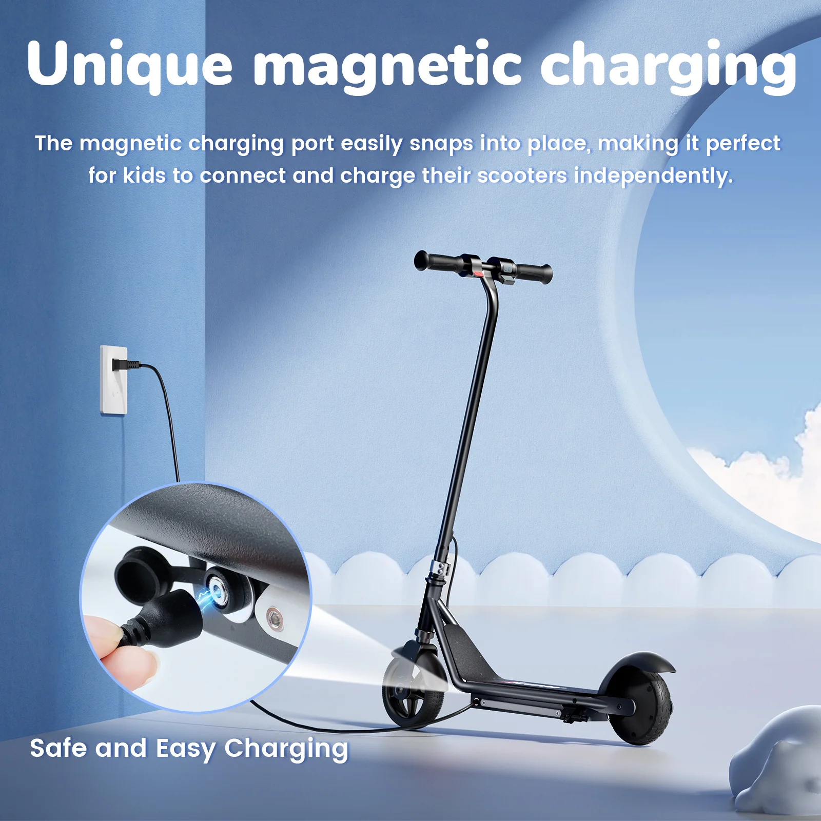iScooter iK3 Electric Scooter, 150W Motor, LED Display for Kids Ages 6-14 - Image 10