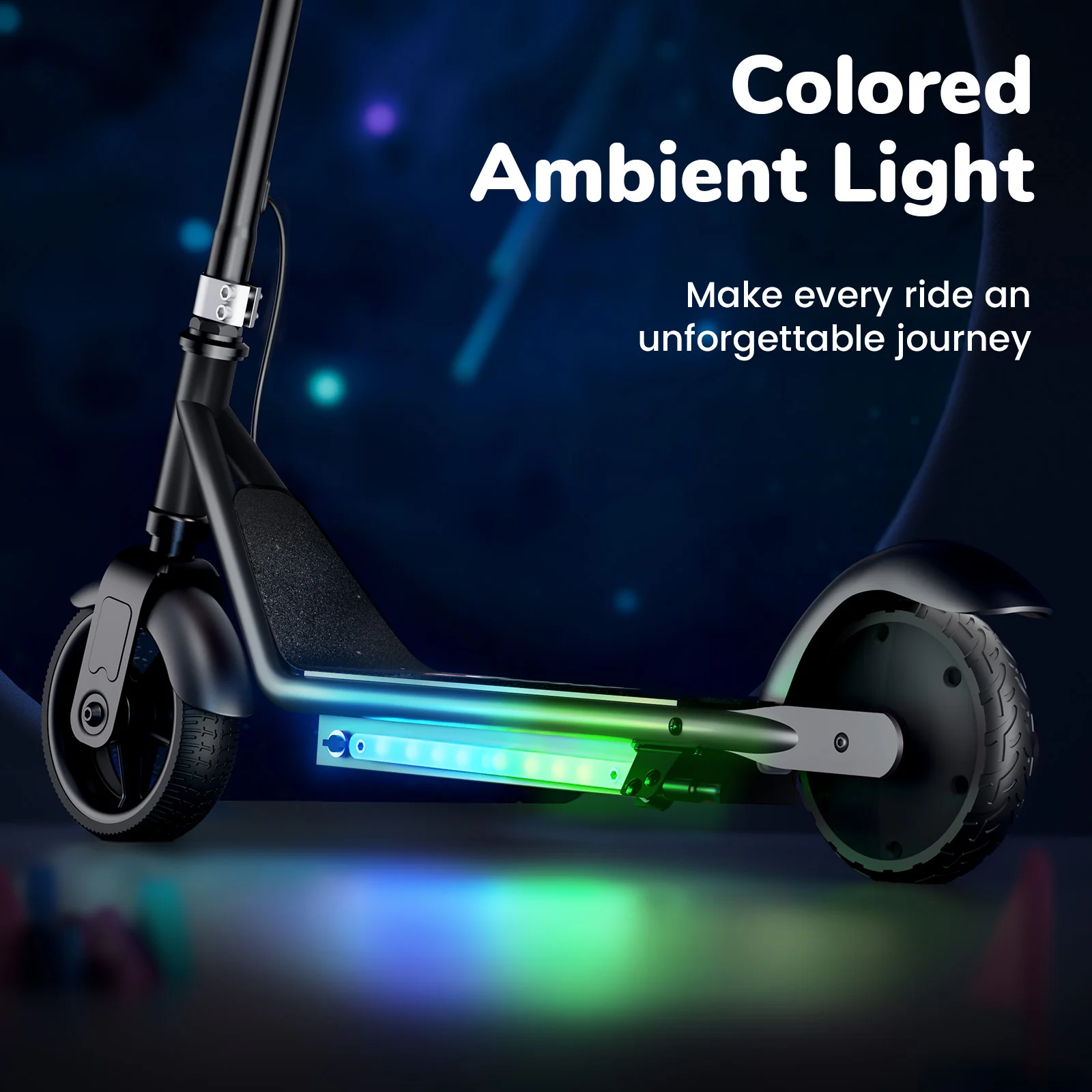 iScooter iK3 Electric Scooter, 150W Motor, LED Display for Kids Ages 6-14 - Image 6