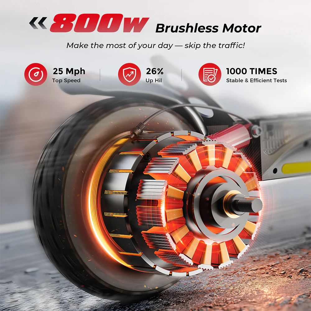 iScooter iX3 800W Off Road Electric Scooter - Image 4
