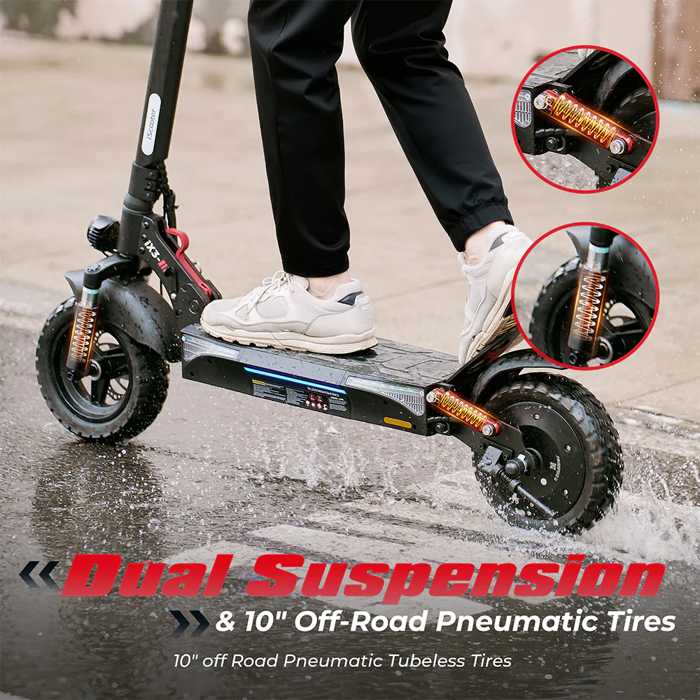 iScooter iX3 800W Off Road Electric Scooter - Image 8