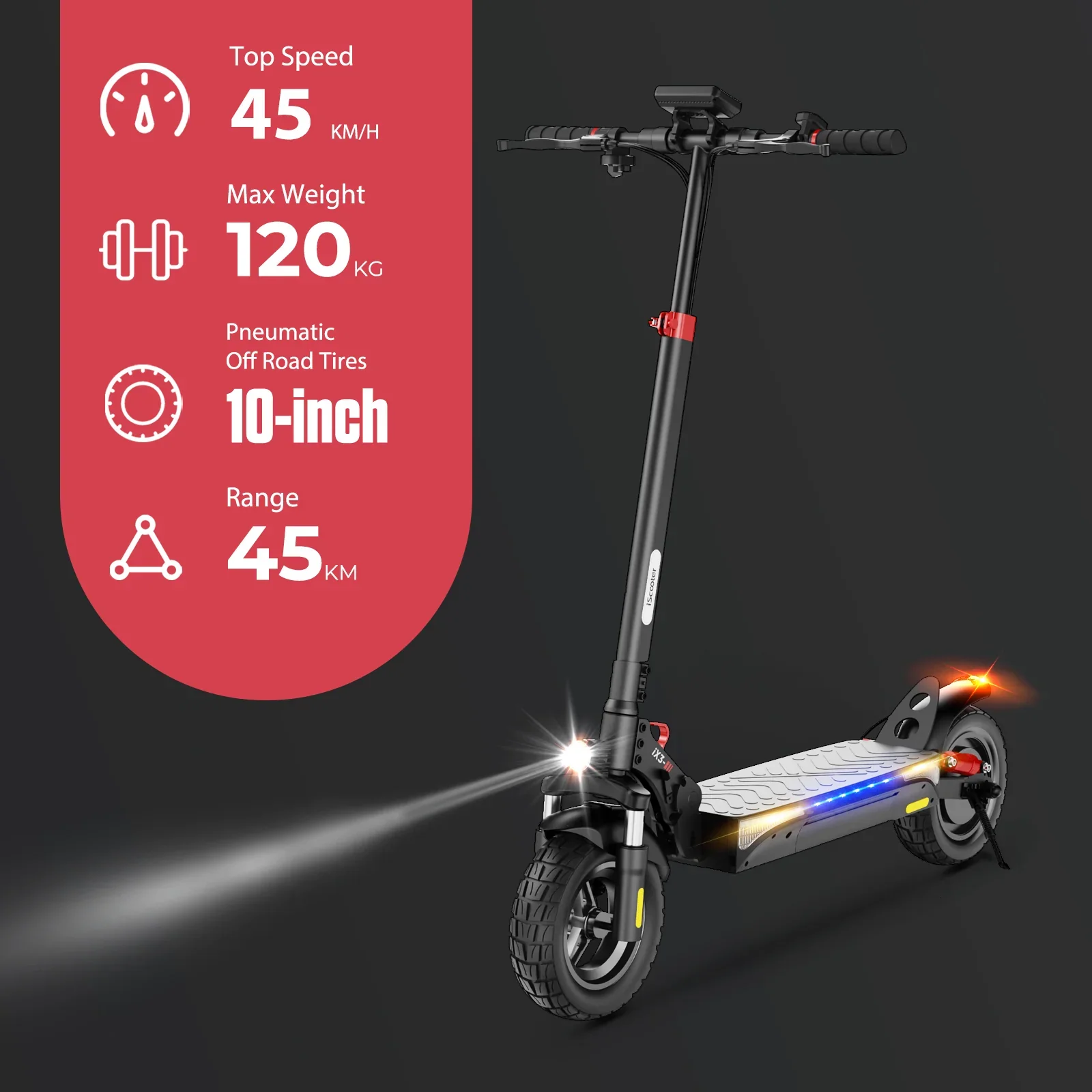 iX3 Off Road Electric Scooter - Image 3