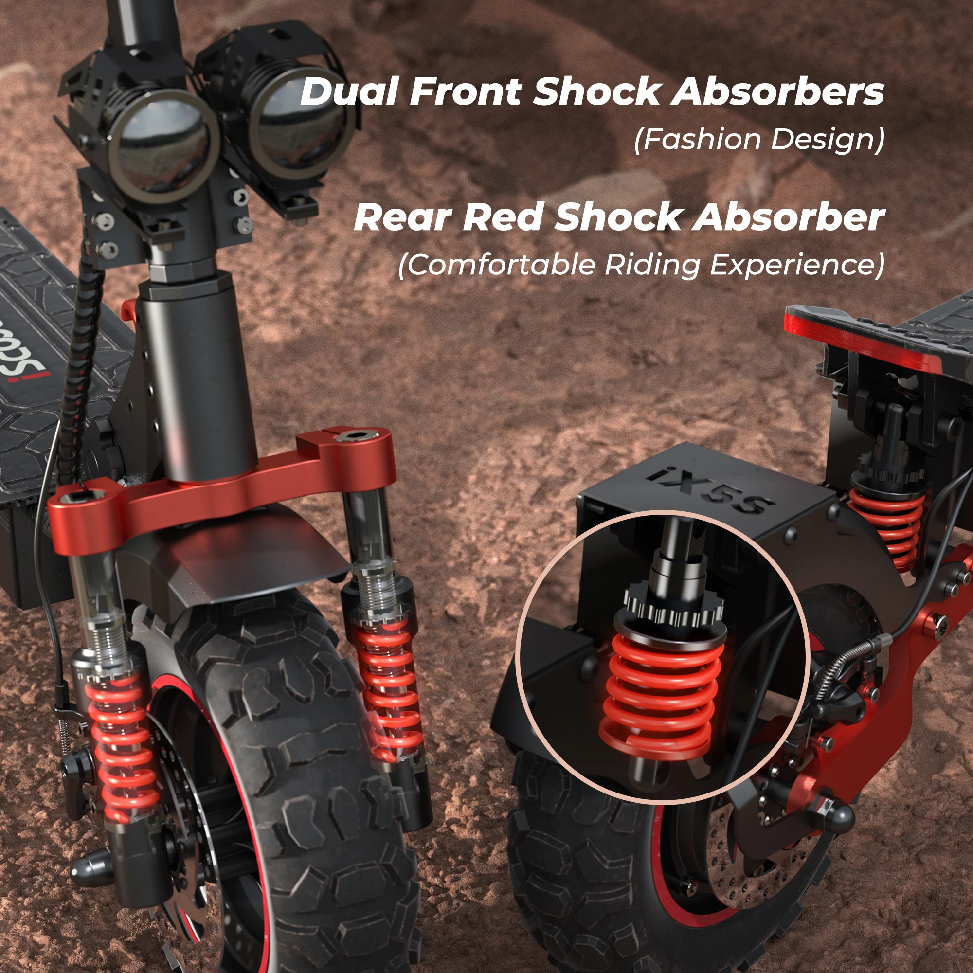 iX5S Electric Scooter - Image 19