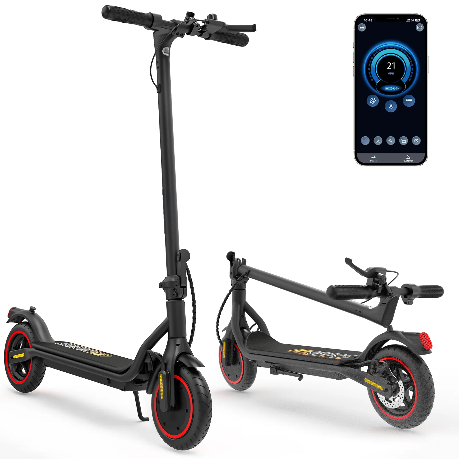 L8 Electric Scooter for Adults 500W Motor 21Mph - Image 3