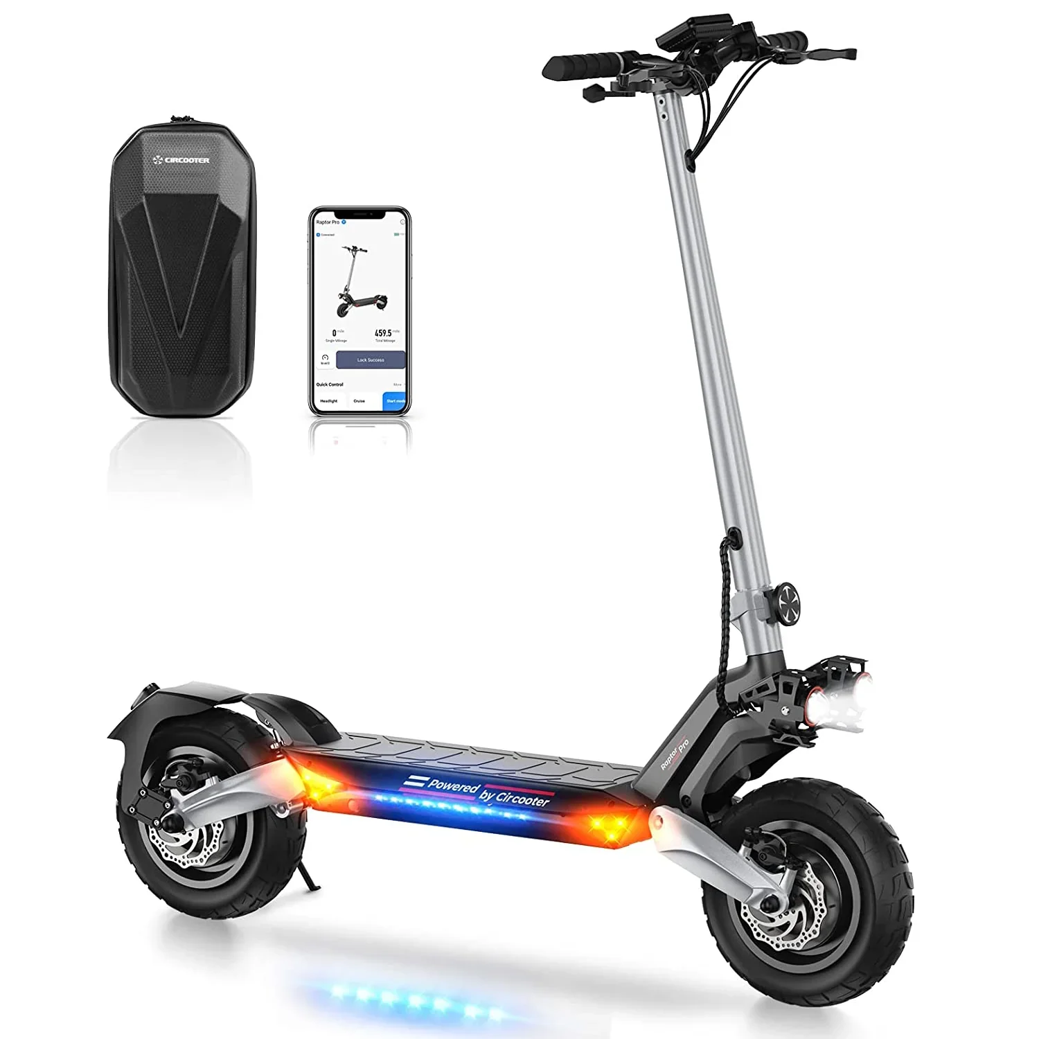 R3 Pro 1600W Dual Motors Off Road Electric Scooter - Image 2