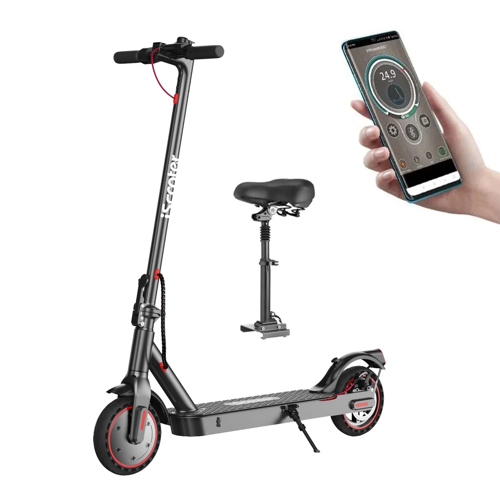 iScooter i9 Foldable Commuting Electric Scooter - Image 11