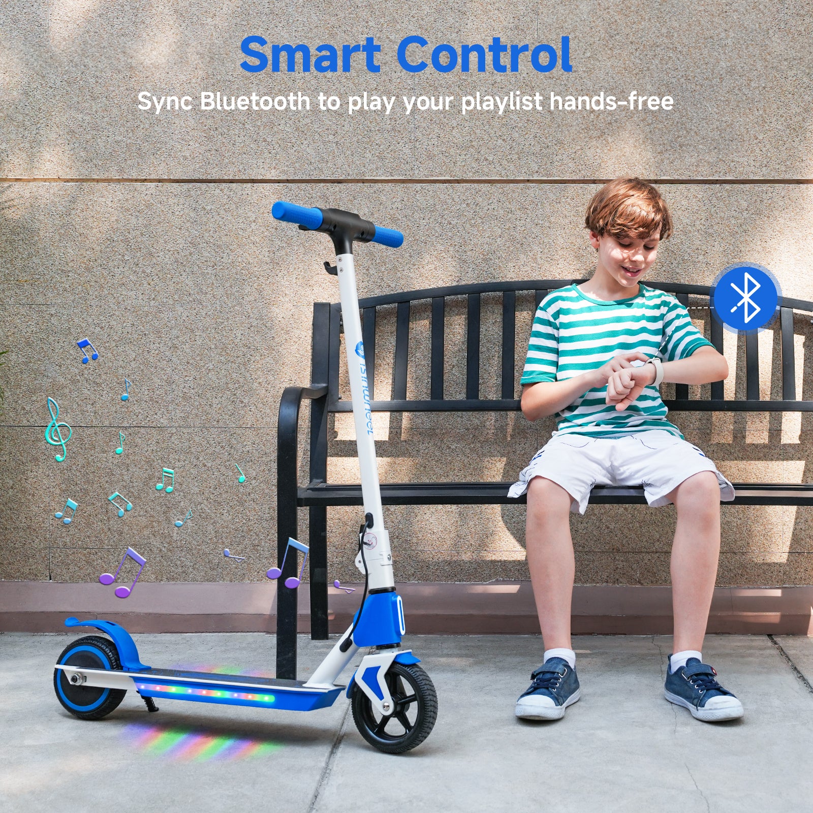 S4 Electric Scooter for Kids Ages 6-14, 200W Foldable Kids Electric Scooter - Image 11