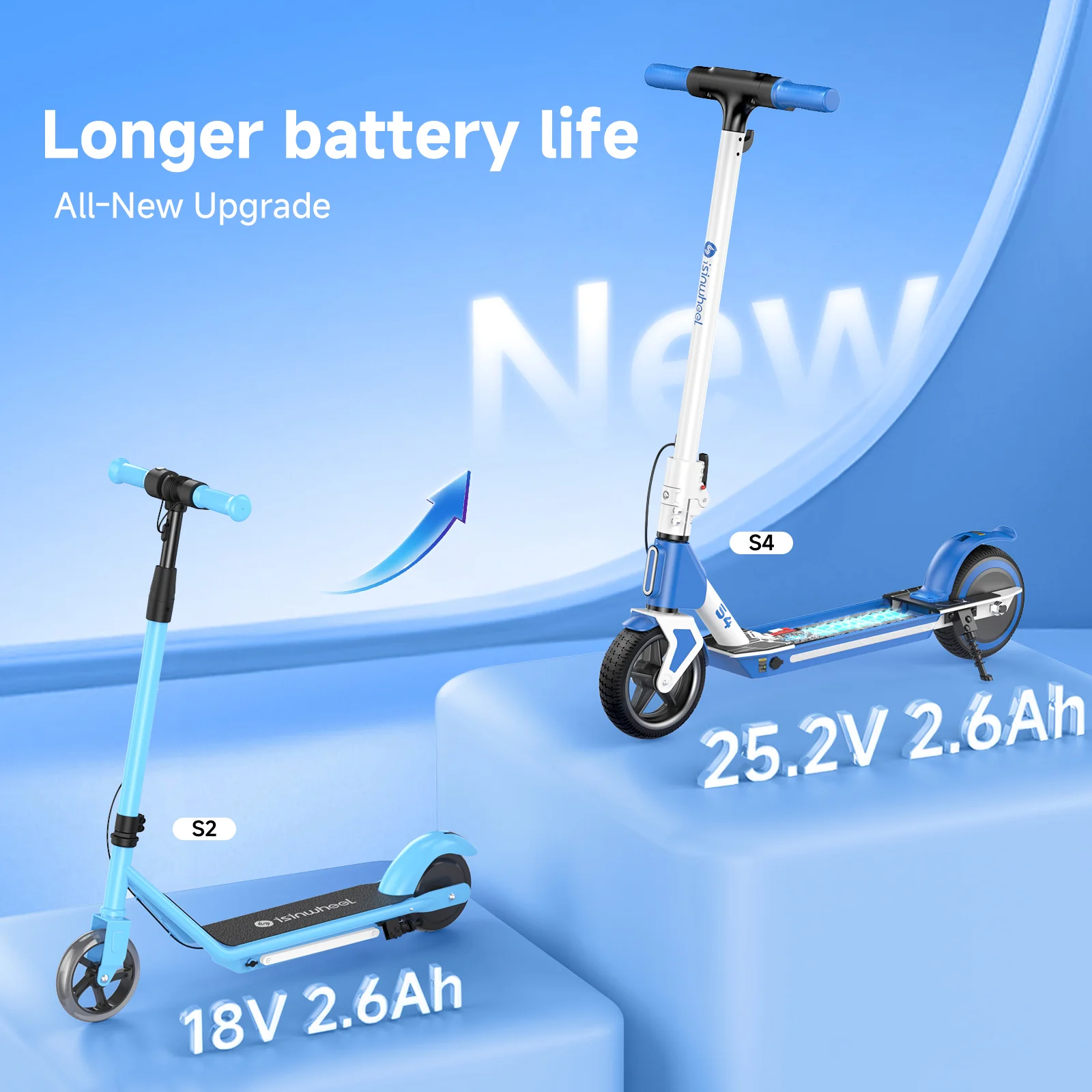 S4 Electric Scooter for Kids Ages 6-14, 200W Foldable Kids Electric Scooter - Image 9