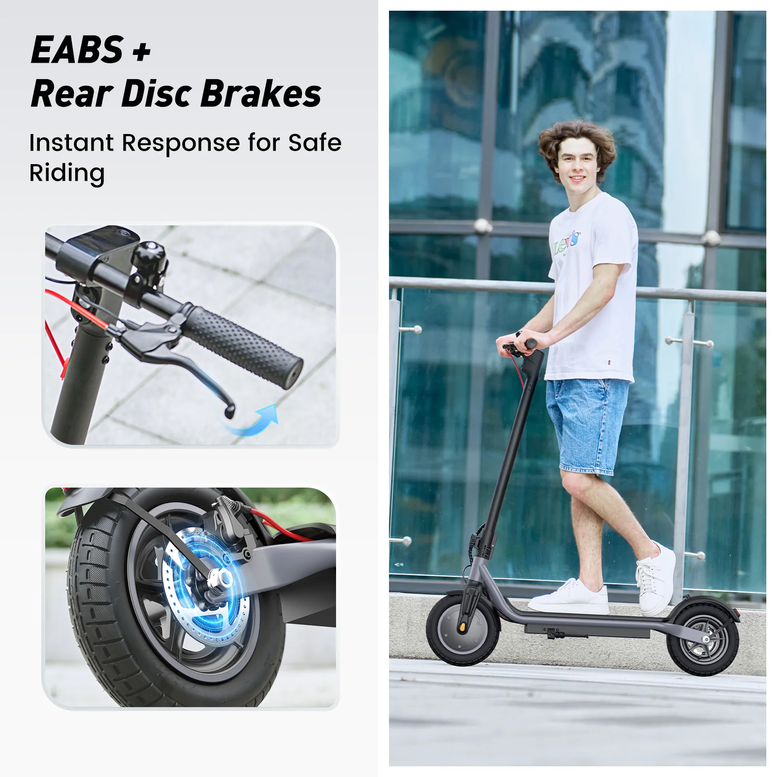 W6 Commuting Electric Scooter 500W Motor for Adults - Image 4