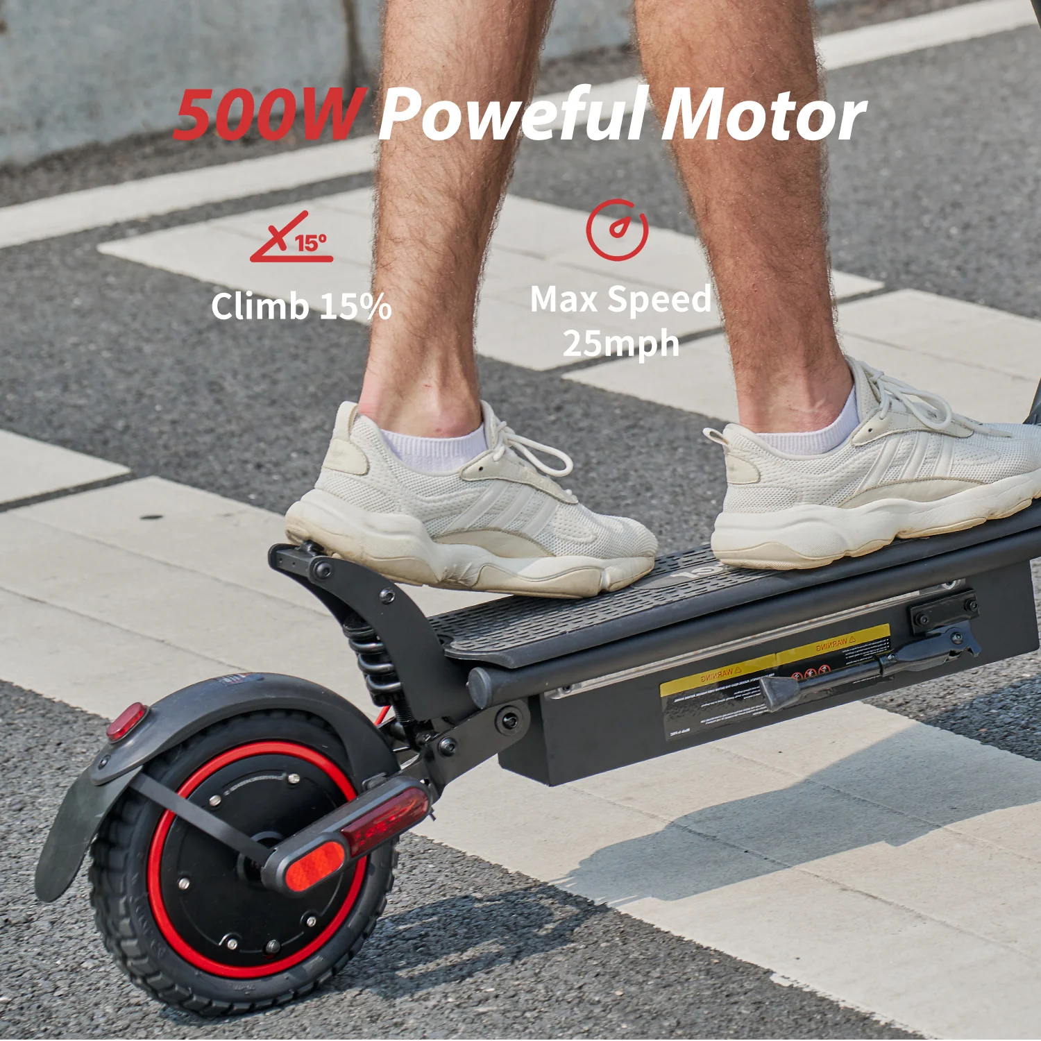 W8 750W Off-Road Electric Scooter - Image 4
