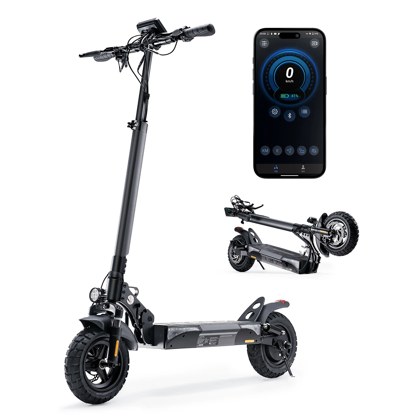 X9 Off-Road Electric Scooter Adults 1000W Motor - Image 3