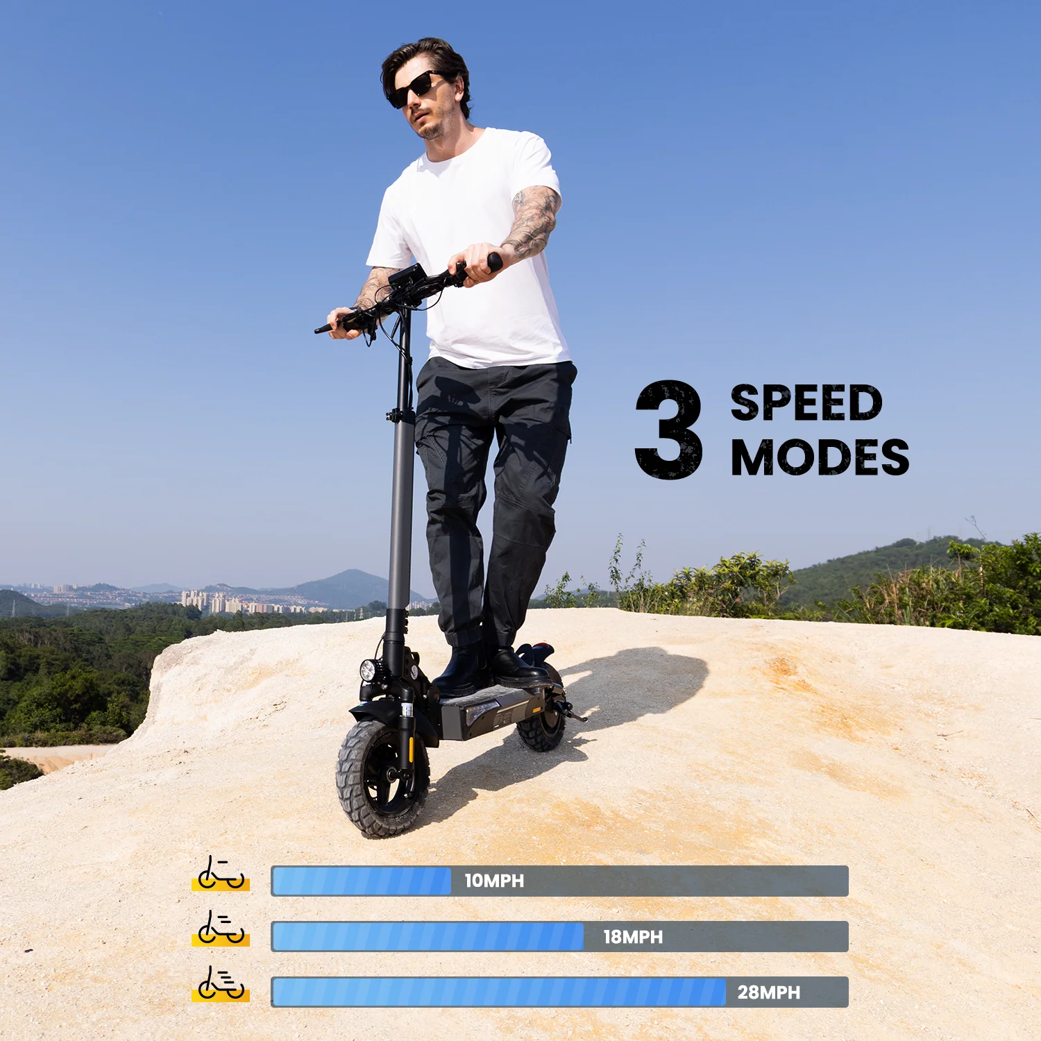 X9 Off-Road Electric Scooter Adults 1000W Motor - Image 6